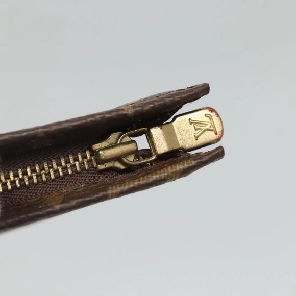 LOUIS VUITTON Monogram Bucket GM Accessory Pouch Vintage LV Auth - Picture 9 of 16